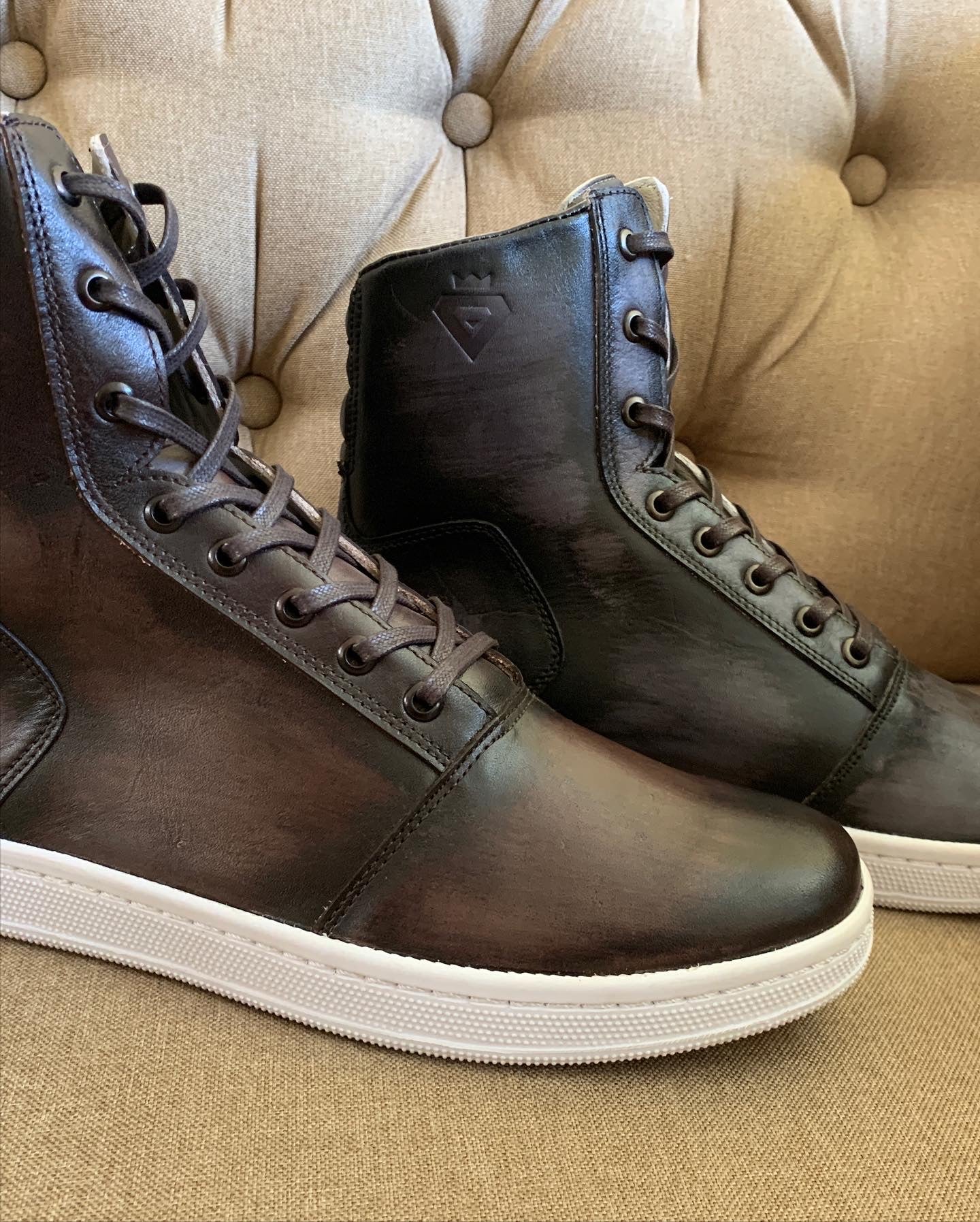 TESTALEONE RACER BOOTS SMOKE  sneakers