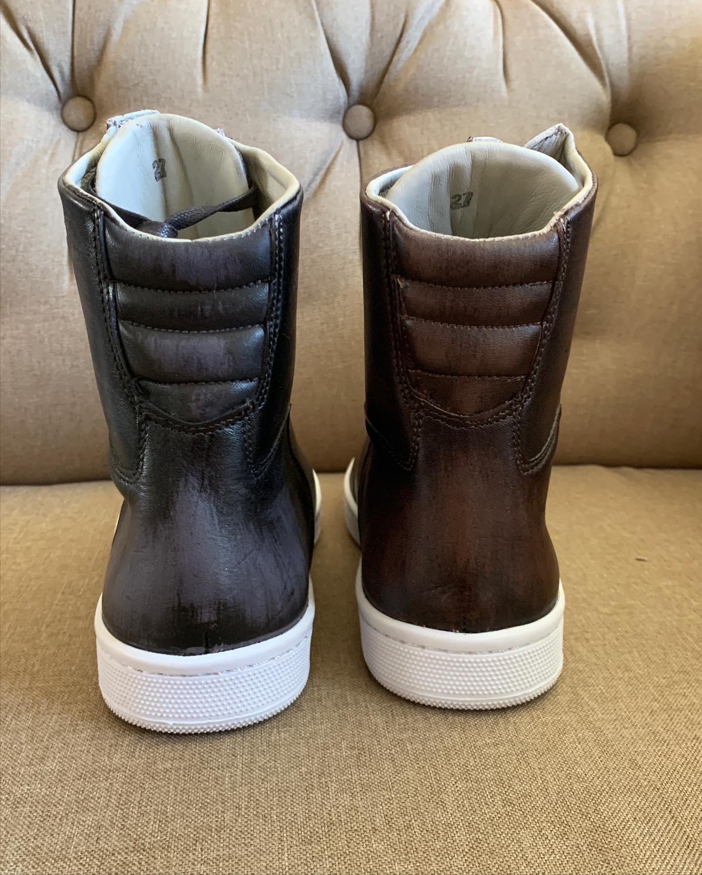 TESTALEONE RACER BOOTS SMOKE  sneakers