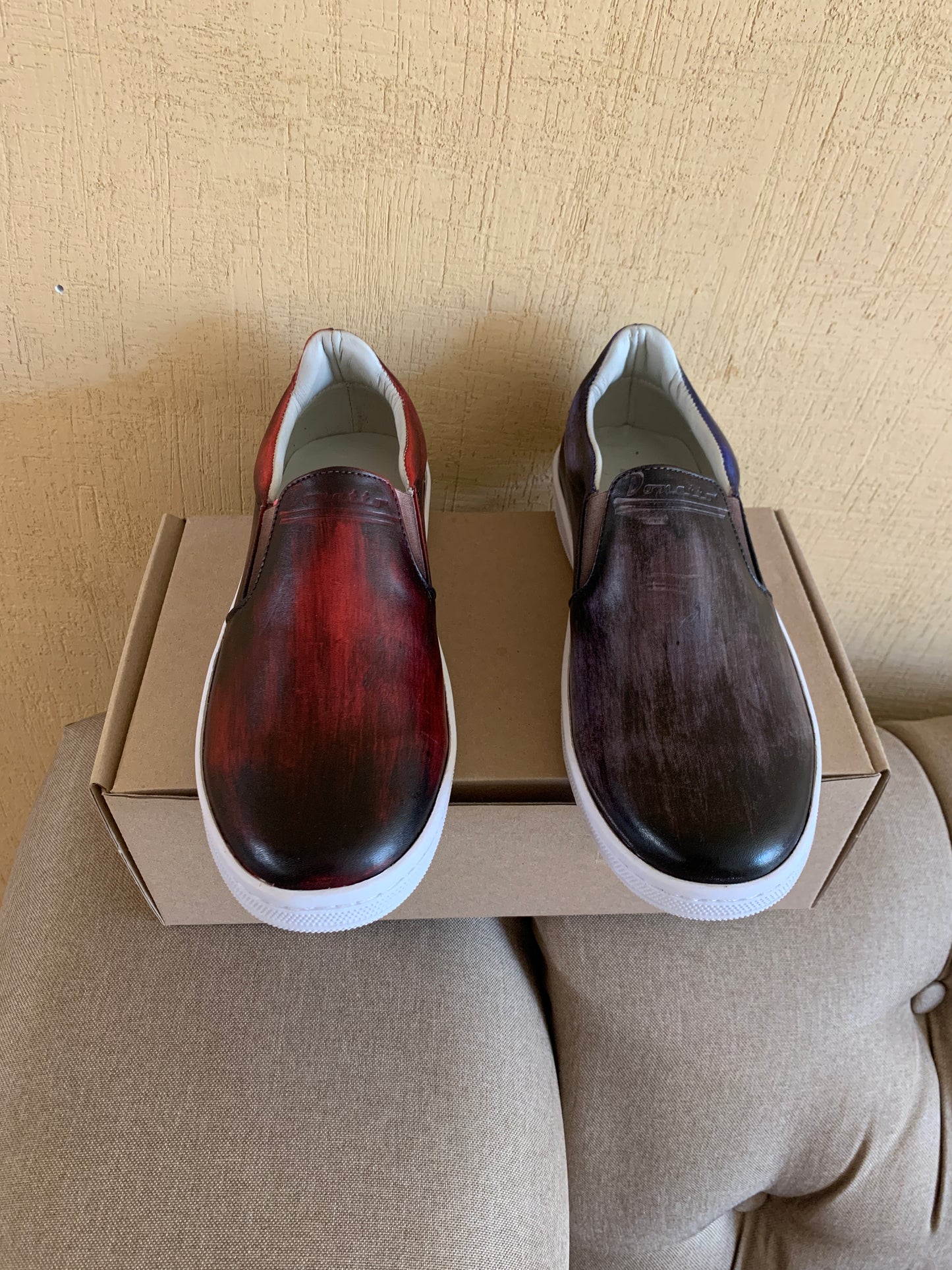 SLIP ON SMOKE sneakers